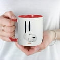thumbnail image 3 of CafePress - Peanuts Snoopy Emoji - 11 oz Ceramic Mug - Novelty Coffee Tea Cup, 3 of 3