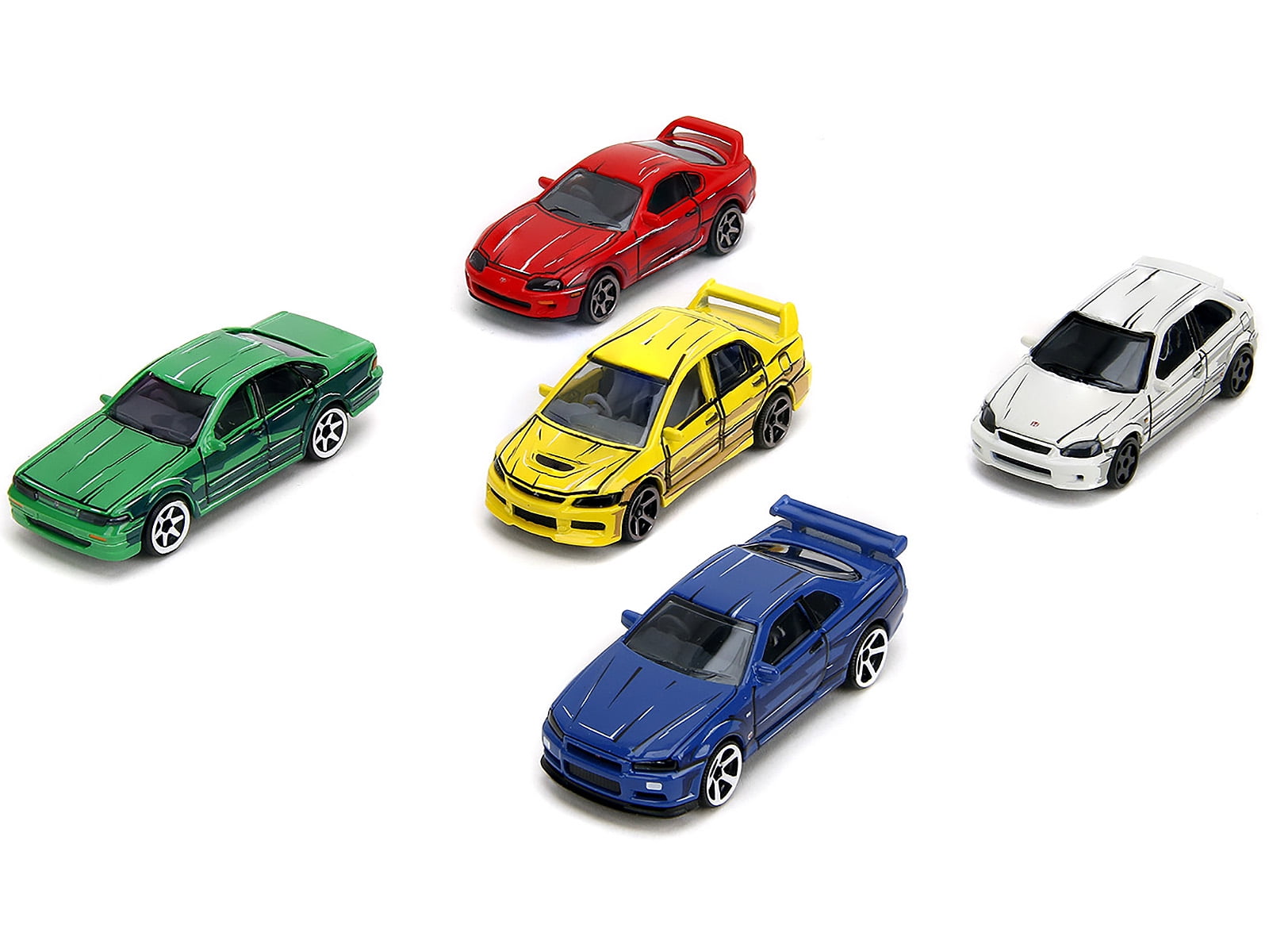 CarTuned Series 2 Diecast 8 Pack - Walmart.com