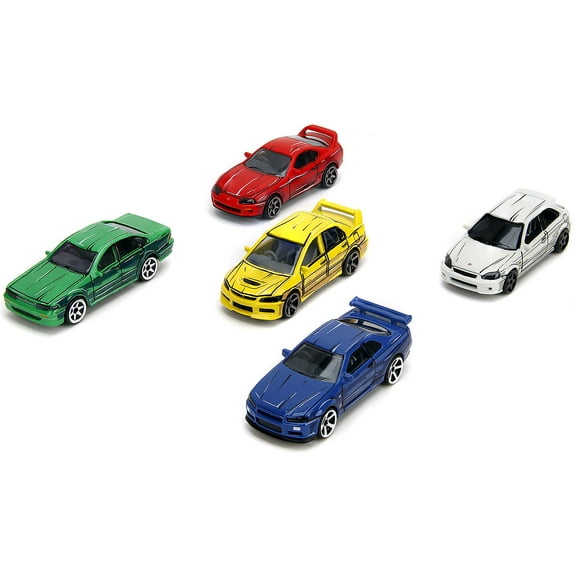 Japan Series (2024) 5 piece Set 1/64 Diecast Model Cars by Majorette