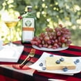 thumbnail image 4 of 60 x 84 Inch Rectangle Buffalo Plaid Tablecloth Wrinkle Resistant Waterproof Table Cloth Checkered Washable Polyester Fabric Table Cover for Outdoor Picnic, Dinner and Party, Red and Black, 4 of 6
