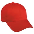 thumbnail image 1 of Outdoor Cap GL-271 Mid to Low Profile Basic Cotton Twill-Red-Adult, 1 of 1