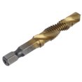 thumbnail image 1 of For Wood  Tap Drill Bits Hex Shank  Coated Metric Screw Combination Tapping Bit, 1 of 7