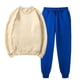 thumbnail image 1 of Puntoco Conjunto deportivo de pantalones deportivos informales con cuello redondo y sólido para mujer Puntoco Puntoco-8726, 1 of 5