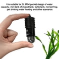 thumbnail image 3 of USB Adjustable 10W Small Aquarium Heater Submersible Fish  Heater Sea  Heater Super Mini Aquarium Heater With Digital Display Thermostat For 1-3 Gallon Water, 3 of 8