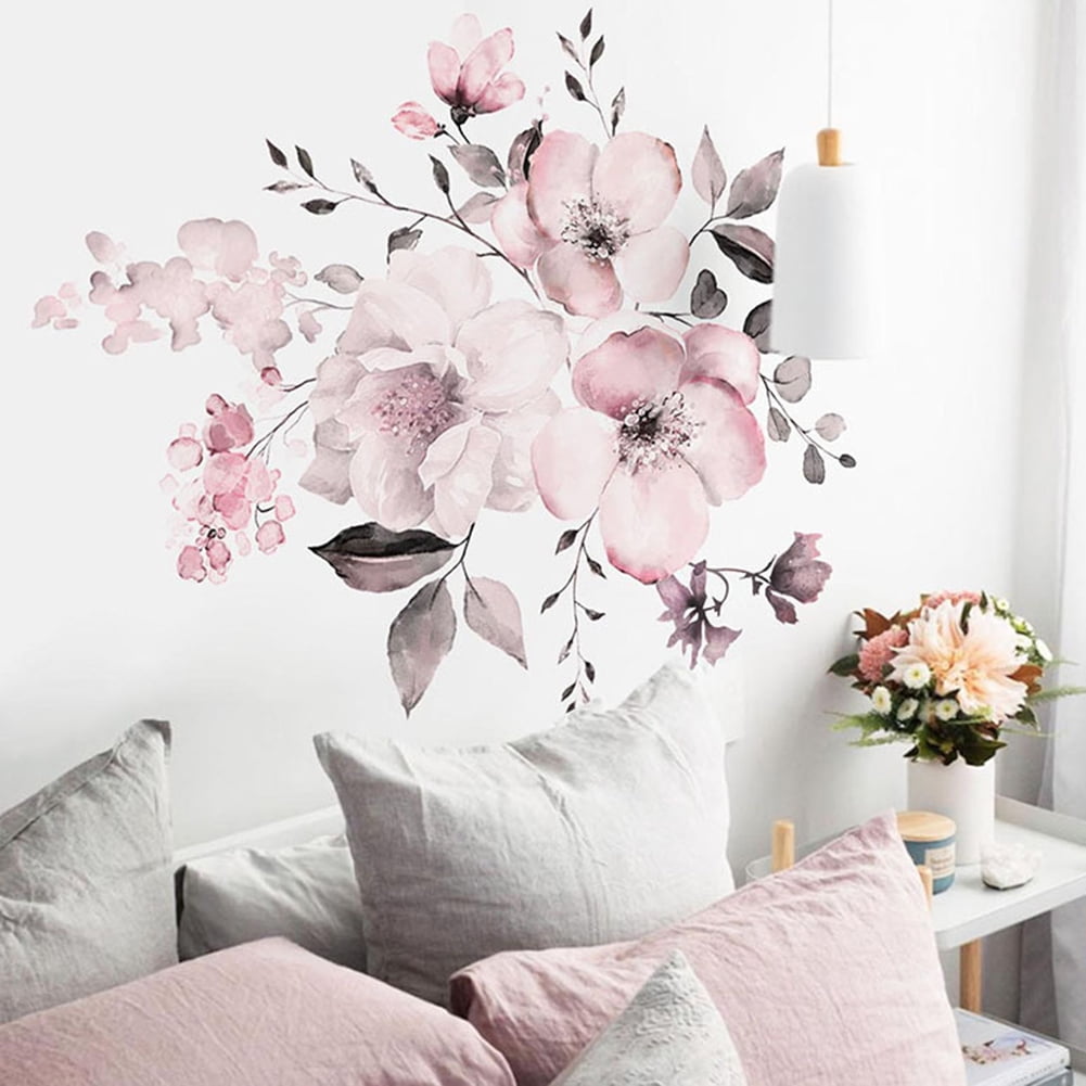 Wall stickers flowers boarder small Decor Decal Removable Nursery Kids Baby 