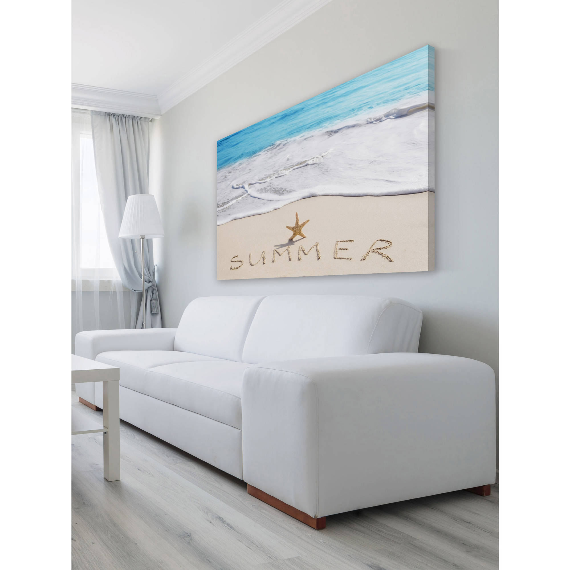 Marmont Hill "Summer Starfish" Painting Print on Wrapped Canvas