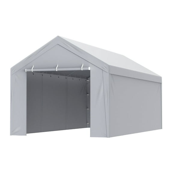 Carport Canopy Replacement Cover 10x20 ft - Heavy Duty Waterproof UV Protection