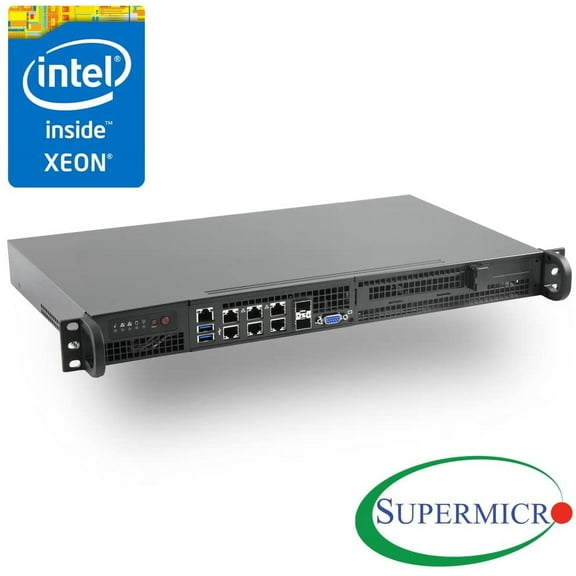 Supermicro Superserver 5018D-FN8T Xeon D 1U Rackmount,10GbE, SFP  Barebone System