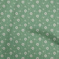 thumbnail image 1 of oneOone Cotton Silk Sea Green Fabric Florals Quilting Supplies Print Sewing Fabric By The Yard 42 Inch Wide, 1 of 6