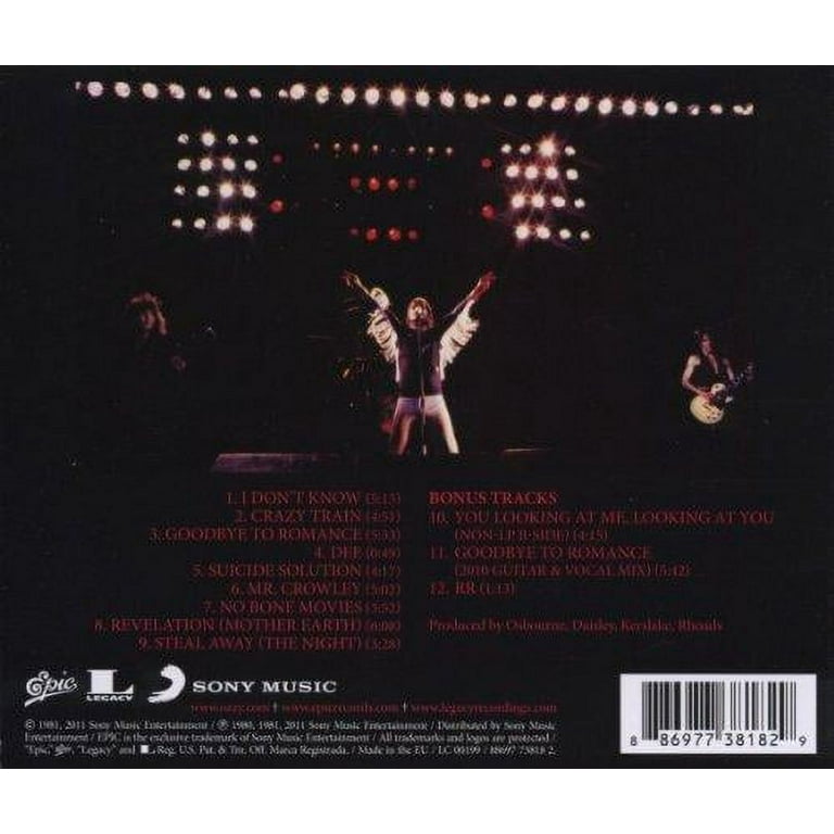 Ozzy Osbourne - Blizzard Of Ozz [Expanded Edition Ozzy Osbourne - Blizzard Of Ozz [Expanded Edition