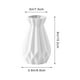 thumbnail image 3 of Ceramic Vase Small Vase- Flower Vases for Home Decor, Dry Flower Vases for Modern Farmhouse, Living Room Decoration, Table Décor, Bookshelf, Mantle, Entryway, 3 of 6
