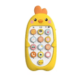 thumbnail image 1 of Telefono Didactico Musical Mordedera Para Bebe Juguete Amarillo, 1 of 5