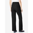 thumbnail image 2 of Woman Within Plus Size Petite Stretch Denim Wide-Leg Five-Pocket Jeans, 2 of 6