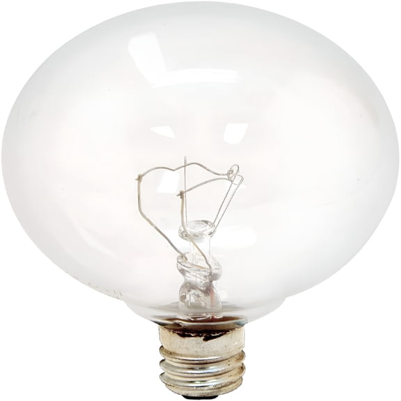 HIBIBUD Wax Warmer Bulbs,G50 25 Watt Light Bulbs for Full Size Warmers,G16.5 Clear Finish Decorative (E12) for Candle Wax Warmer,Long Lifespan,120 Volt Dimmable Globe Bulbs (6Pcs)