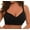 BLACK (BLK), variant on SEAMLESS SPORTS BRA WITH SEW-IN CUPS
