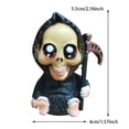 thumbnail image 2 of Esqueleto De Bebé De Halloween Artesanías De Resina Adornos De Halloween Para Escritorio De Terraza Kearding HA040730-02, 2 of 6
