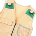 thumbnail image 2 of 1 Set Of Kids Explorer Kit Vest Hat Shovel Kettle Compass Kit Kids Cosplay Explorer Kit, 2 of 4