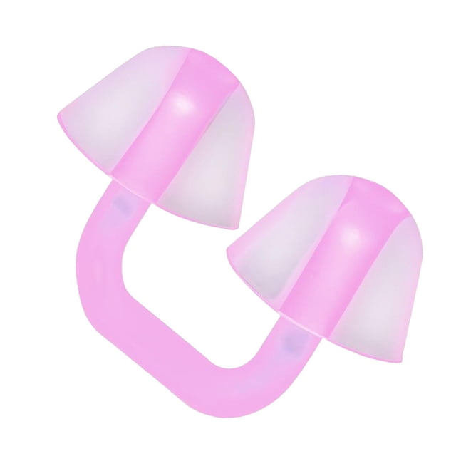 Tapones para la nariz de natación en la nariz, protector Cómodos tapones de silicona para la nariz Rosa Zulema Pinzas para la nariz