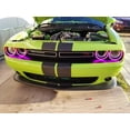 thumbnail image 6 of Oracle Lighting 2015-2023 Fits Dodge Challenger Colorshift Headlight Halo Kit Surface Mount 3990-332, 6 of 12