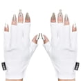 thumbnail image 1 of ManiGlovz: los guantes protectores para uñas con luz UV UPF 50+ originales | Guantes de manicura de gel y guantes sin dedos anti UV para mujer | se pueden utilizar como guantes de protección solar par, 1 of 5
