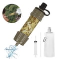 thumbnail image 1 of Dispositivo de purificación de agua portátil para camping, viajes, senderismo, escalada, mochilero. Camuflaje Cola Purificador de ahorro, 1 of 8
