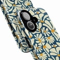 thumbnail image 2 of Retro Daisy Flower Phone Case, Vintage Floral Pattern Aesthetic Protective Cover for iPhone 16 15 14 13 12 11 Pro Max Plus Mini, 2 of 6
