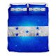 thumbnail image 2 of Juego de Cama Honduras - Bandera de Honduras Estilo Galaxia RLT8, 2 of 4
