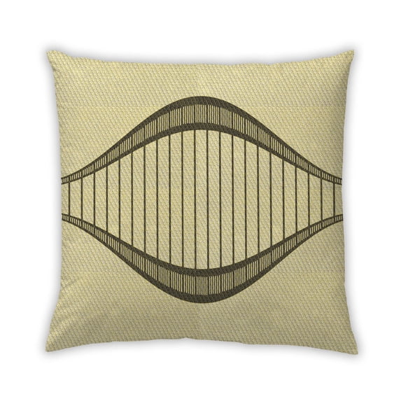 Ahgly Company Indoor Square Contemporary Throw Pillow, 18 inch by 18 inch