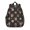 Skull and Mushroom, variant on Skull and Flower Gothic Pattern Backpack for School, Cute School Bag with Adjustable Shoulder Straps and Padded Back, 15"x11.42"x5.5"
