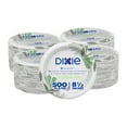 thumbnail image 2 of Dixie® 8 1/2" Medium-Weight Paper Plates By GP PRO (Georgia-Pacific), Pathways®, UX9WS (Case), 500 Count (125 Plates Per Pack, 4 Packs Per Case), 2 of 9