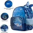 thumbnail image 3 of Mochila Escolar Kinder SQbags Tiburón Con Bolsa Transparente, 3 of 4