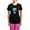 With Pink Pant, variant on CafePress - Blue Zombie Sugar Skull Puppy Pajamas - Women's Short Sleeve Print T-Shirt and Pants Dark Cotton Pajama Set
