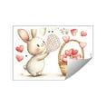 Brondbend 2025 New Valentine's Day Window Decoration Stickers PVC Self