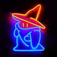 thumbnail image 1 of Letrero LED de neón Pinlangdou Black Mage, 36 x 28 cm, 1 of 6