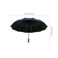 thumbnail image 2 of Inerposs 60 Rib Windproof Umbrella, Fully Automatic Folding Umbrella, Large Sunshade, Rain Protection, Ideal for Commuting and Outdoor Use, 2 of 6
