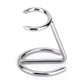 thumbnail image 2 of Brocha de afeitar para hombre, soporte de acero inoxidable para maquinilla de afeitar, para uso en salón, hogar y viajes., 2 of 9