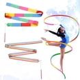 thumbnail image 3 of 8pcs Colorful Rhythmic Gymnastics Ribbon Creative Dancing Gymnastics Ribbon Dancing Streamers for Kids Children, 3 of 6