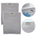 thumbnail image 3 of MYG 2PCS Silver Cooker Hood Filters Metal Mesh Extractor Vent Filter 350 x 285 x 9mm, 3 of 10
