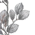 thumbnail image 3 of Northlight Glittered Metallic Leaves Artificial Christmas Spray - 29.5" - Silver, 3 of 3