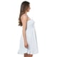 thumbnail image 3 of Vestido Maternidad Algodón Fresco Cómodo Vestido Embarazo Verano Casual Tirantes Ajustable Color Blanco, 3 of 5