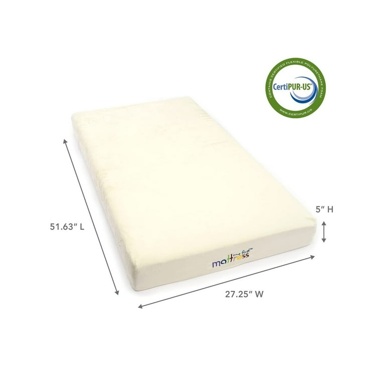 My First Crib Mattress Crib Toddler Foam Mattress