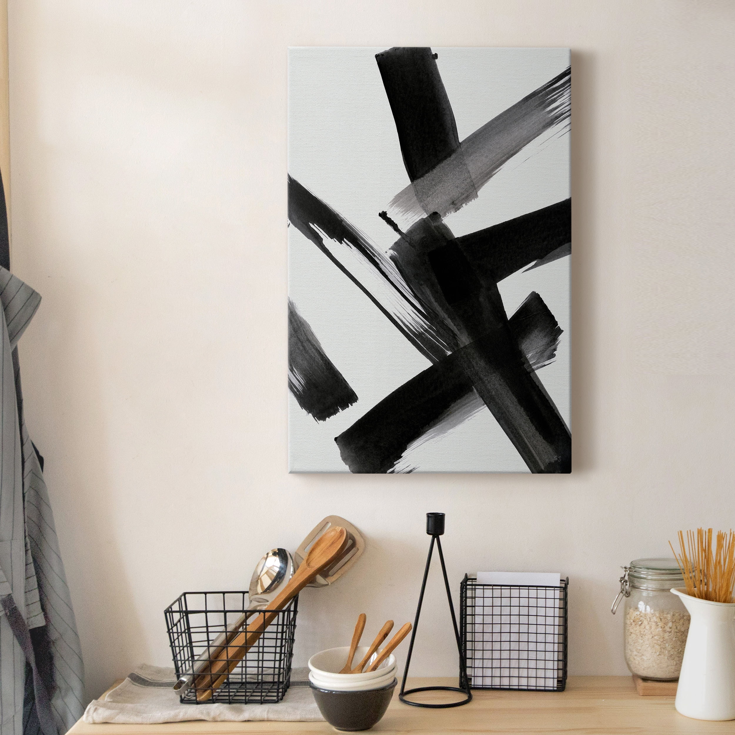 Black Magic II Premium Gallery Wrapped Canvas - Ready to Hang - 24 x 36