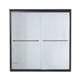 thumbnail image 2 of Sterling 5405-59 Finesse 58-1/16" High X 59-5/8" Wide Sliding Frameless Shower Door -, 2 of 3
