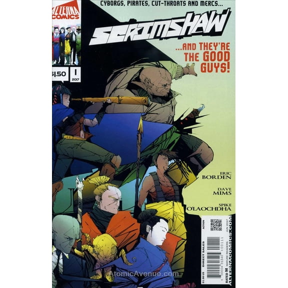 Scrimshaw #1 VF ; Alterna Comic Book