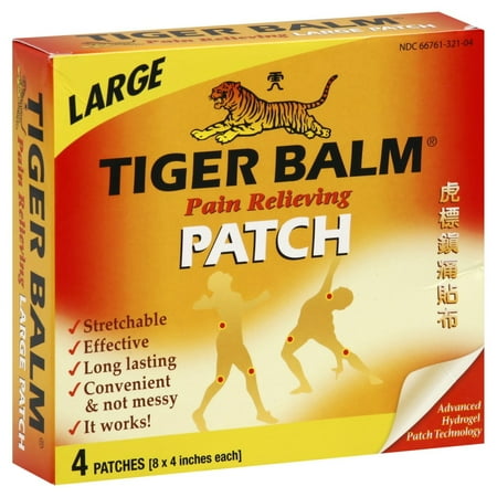 Tiger Balm Pain Relieving Large 4 Each