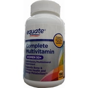 Equate Complete Multivitamin Women 50plus 100 Tablets