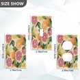 thumbnail image 7 of Yayeee Toggle Light Switch Wall Plate 1-Gang 4.5"x2.7" Home Decorative Outlet Cover, Citrus Leaves, 7 of 7