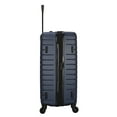 thumbnail image 3 of Protege Vacationer 24-Inch Checked Expandable Hardside Luggage With 360-Spinner Wheels and Divider Pockets, Navy, 3 of 8