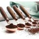 thumbnail image 5 of cuillres Et Tasses Mesurer En Acier Inoxydable, Lot De 8, 4 Cuillres Mesurer, 4 Tasses Mesurer, Manche En Bois, Cuillere Doseuse Pour Mesurer S, 5 of 5