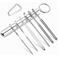 thumbnail image 1 of kit de Retrait de Cire d'Oreille, Outils de Retrait de Cire d'Oreille 6-en-1 Réutilisables Nettoyeur d'Oreille, Ensemble de Cure-Oreille en Acier Inoxydable avec Boîte à Clés Utilitaire, 1 of 6